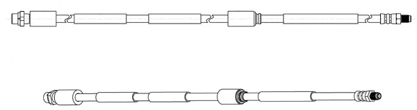 Flexible de frein CEF 514505