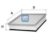 Filtre à air UFI 30.113.00