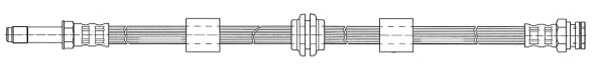 Flexible de frein CEF 511644