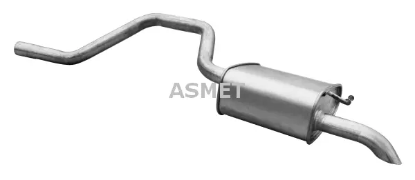 Silencieux arrière ASMET 07.203