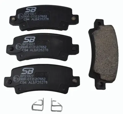 Kit de plaquettes de frein, frein à disque SB BP21827