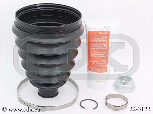 Jeu de joints-soufflets, arbre de commande CDX 22-3123