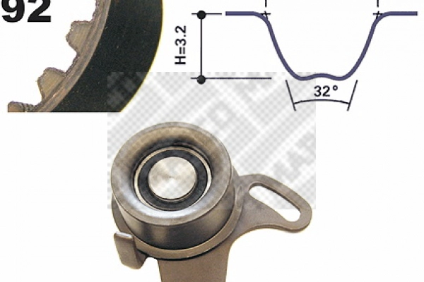 Kit de courroie crantée MAPCO 73533