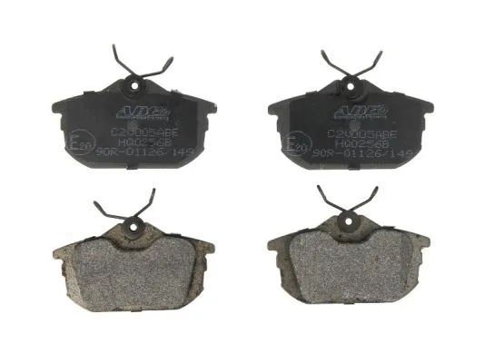 Kit de plaquettes de frein, frein à disque ABE C2V005ABE