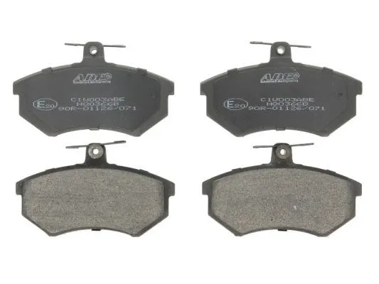 Kit de plaquettes de frein, frein à disque ABE C1W003ABE