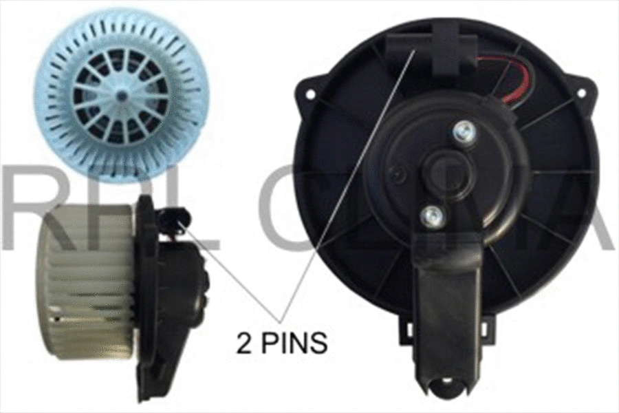 Moteur électrique, pulseur d'air habitacle RPL QUALITY APVTAU0010