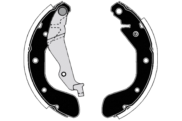Jeu de mâchoires de frein RAICAM RA29090