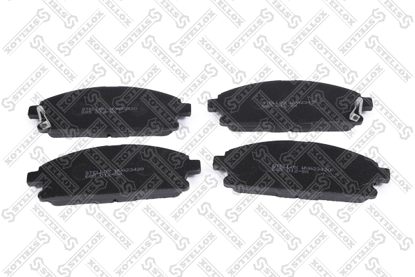 Kit de plaquettes de frein, frein à disque STELLOX 685 012-SX