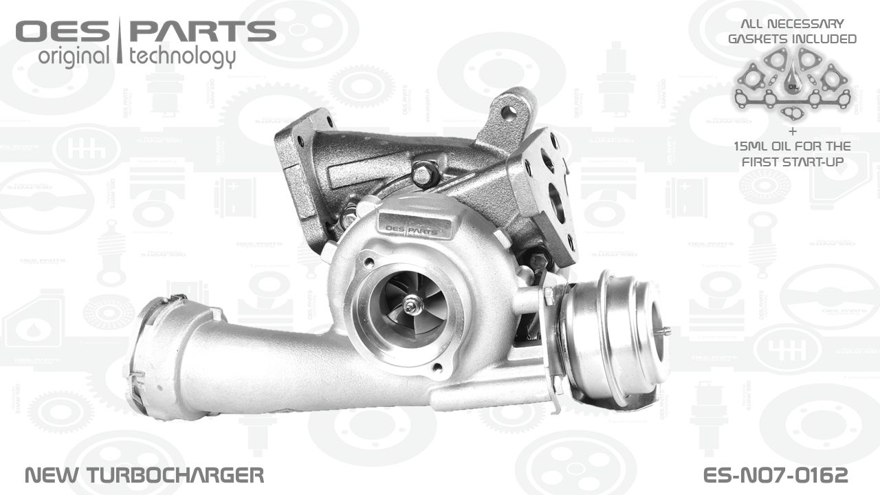 Turbocompresseur, suralimentation OES PARTS ES-N07-0162