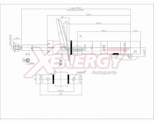 Amortisseur AP XENERGY X831334