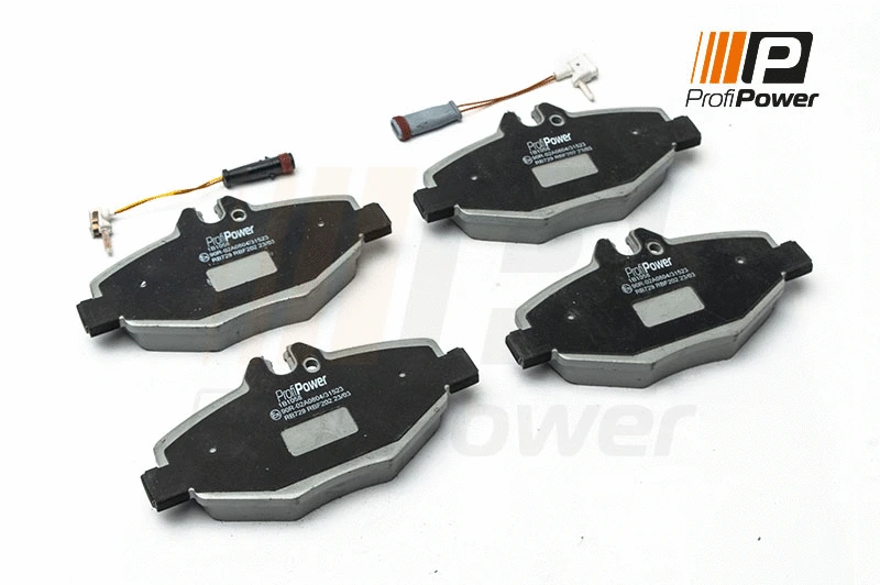 Kit de plaquettes de frein, frein à disque ProfiPower 1B1058
