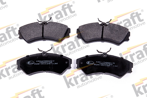 Kit de plaquettes de frein, frein à disque KRAFT AUTOMOTIVE 6000210