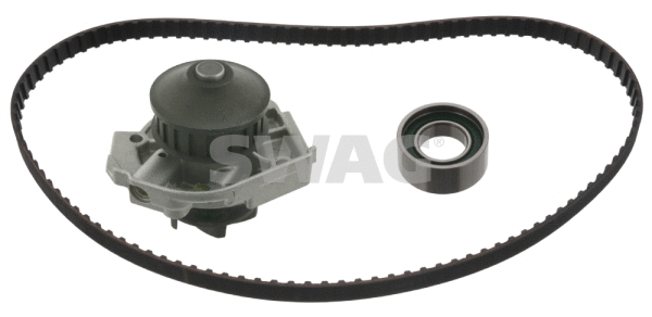Pompe à eau + kit de courroie crantée SWAG 70 94 5140