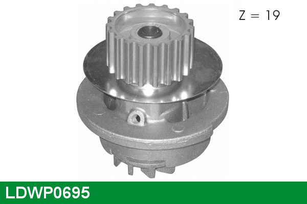Pompe à eau, refroidissement du moteur LUCAS LDWP0695