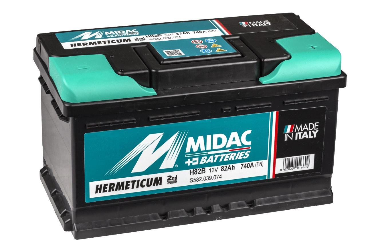 Batterie de démarrage MIDAC S.p.A. H82B