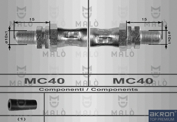 Flexible de frein AKRON-MALÒ 8565