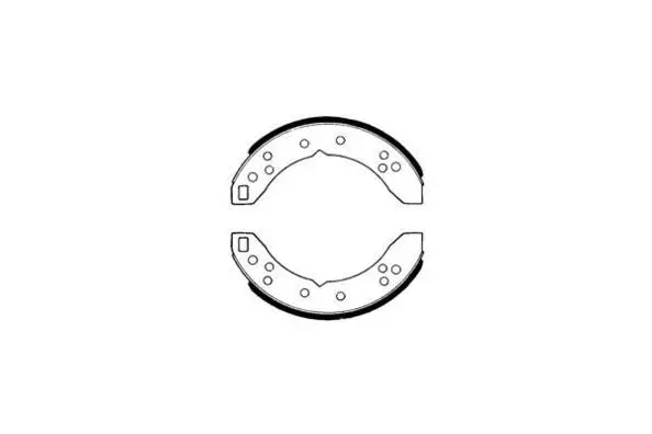 Jeu de mâchoires de frein E.T.F. 09-0143