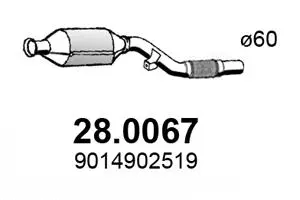 Catalyseur ASSO 28.0067