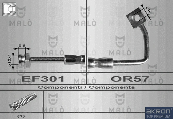 Flexible de frein AKRON-MALÒ 80153