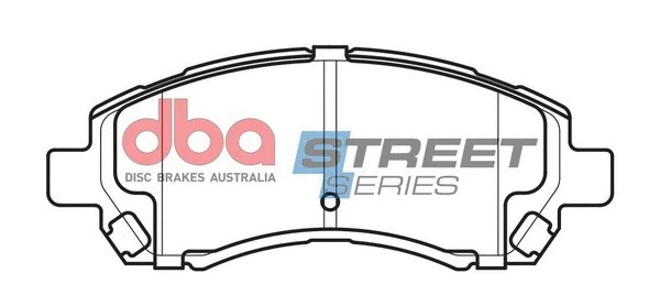 Kit de plaquettes de frein, frein à disque DBA Australia DB1363SS