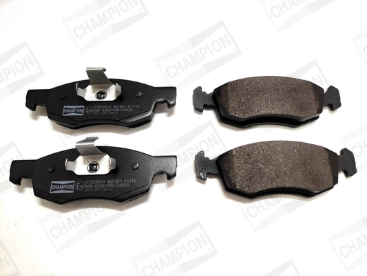 Kit de plaquettes de frein, frein à disque CHAMPION 573295CH