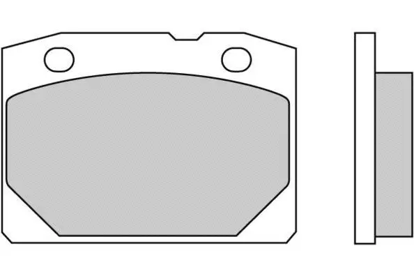 Kit de plaquettes de frein, frein à disque E.T.F. 12-0065