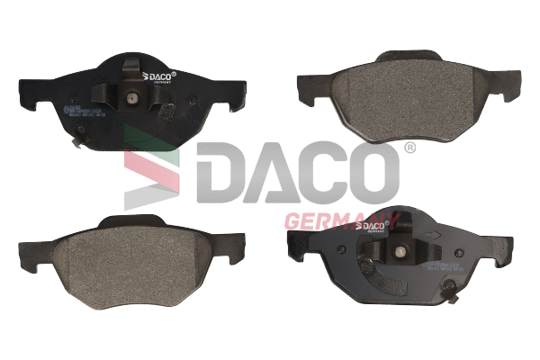 Kit de plaquettes de frein, frein à disque DACO Germany 321202