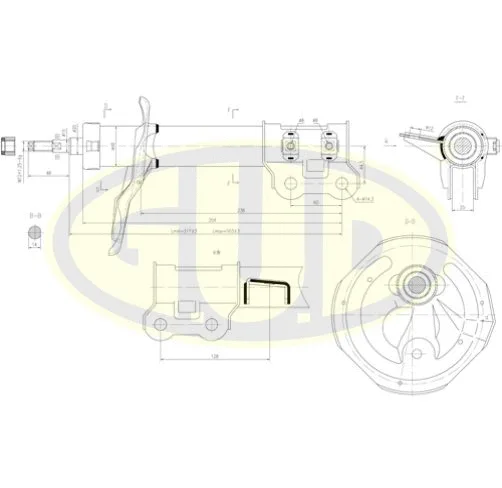 Amortisseur G.U.D. GSA338022