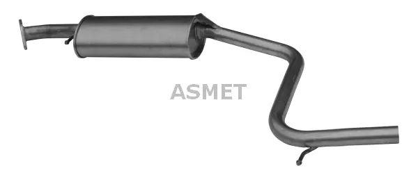 Silencieux central ASMET 07.177