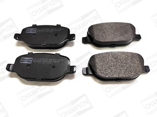 Kit de plaquettes de frein, frein à disque CHAMPION 573252CH