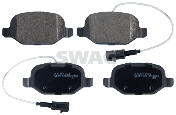 Kit de plaquettes de frein, frein à disque SWAG 74 11 6423