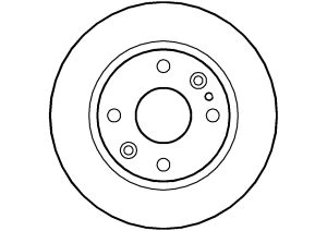 Disque de frein ABTEX BD454S