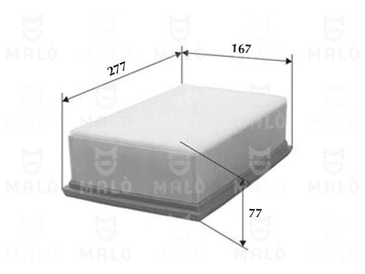 Filtre à air AKRON-MALÒ 1500447