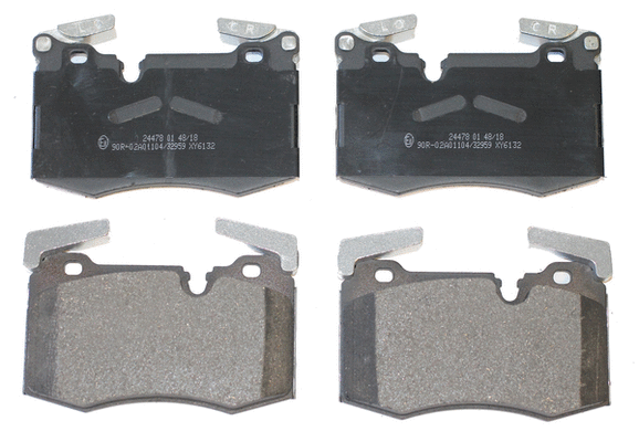 Kit de plaquettes de frein, frein à disque National NP2873