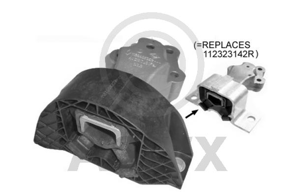 Support, suspension du moteur Aslyx AS-203478