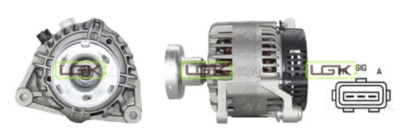 Alternateur LGK 441622