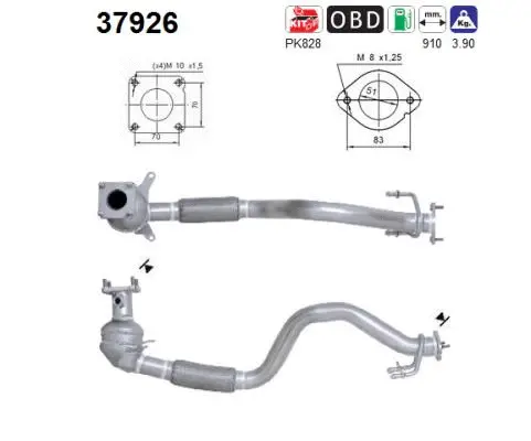Catalyseur AS 37926