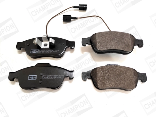 Kit de plaquettes de frein, frein à disque CHAMPION 573331CH