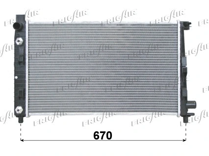 Radiateur, refroidissement du moteur FRIGAIR 0106.3007