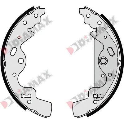 Jeu de mâchoires de frein DIAMAX N01340
