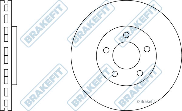 Disque de frein APEC SDK6742