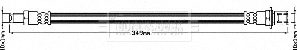Flexible de frein BORG & BECK BBH8239
