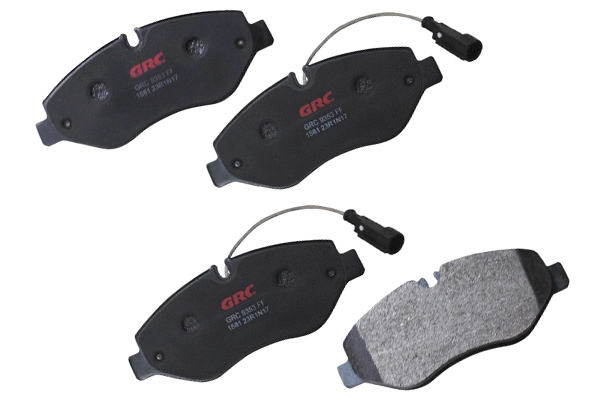 Kit de plaquettes de frein, frein à disque GRC - Ultra Brakes GMD1581