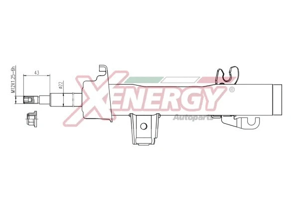 Amortisseur AP XENERGY X699334