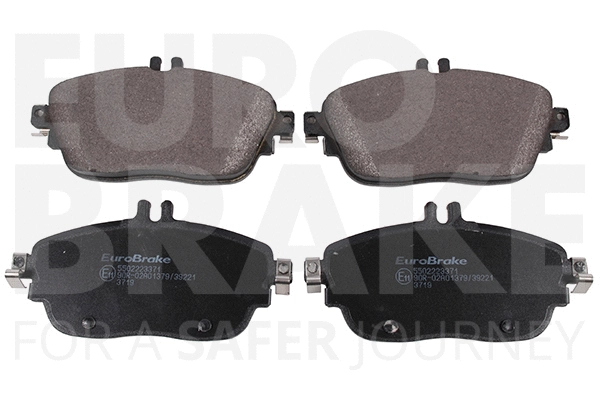 Kit de plaquettes de frein, frein à disque EUROBRAKE 5502223371