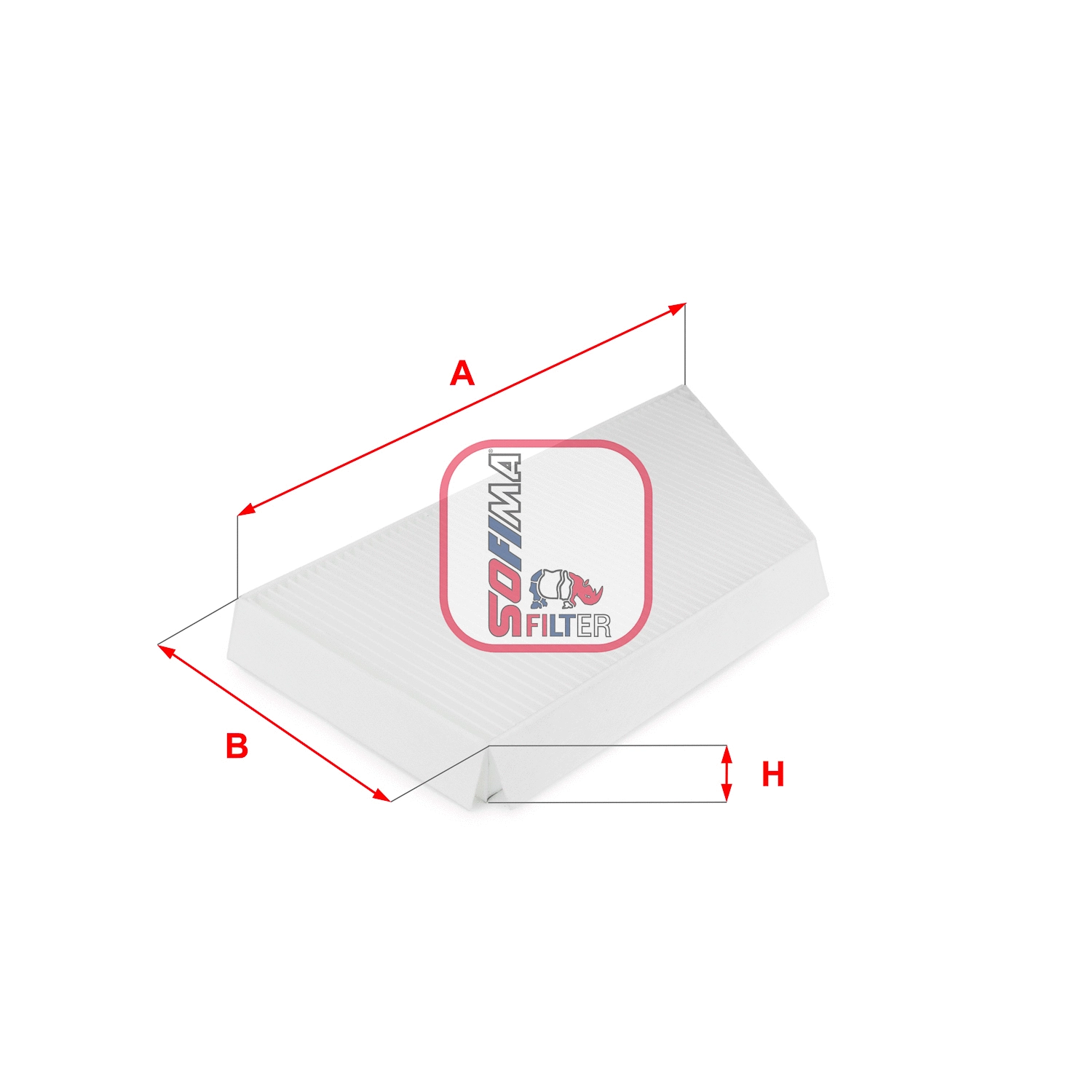 Filtre, air de l'habitacle SOFIMA S 3044 C
