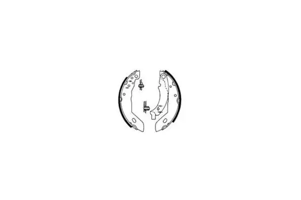 Jeu de mâchoires de frein E.T.F. 09-0351