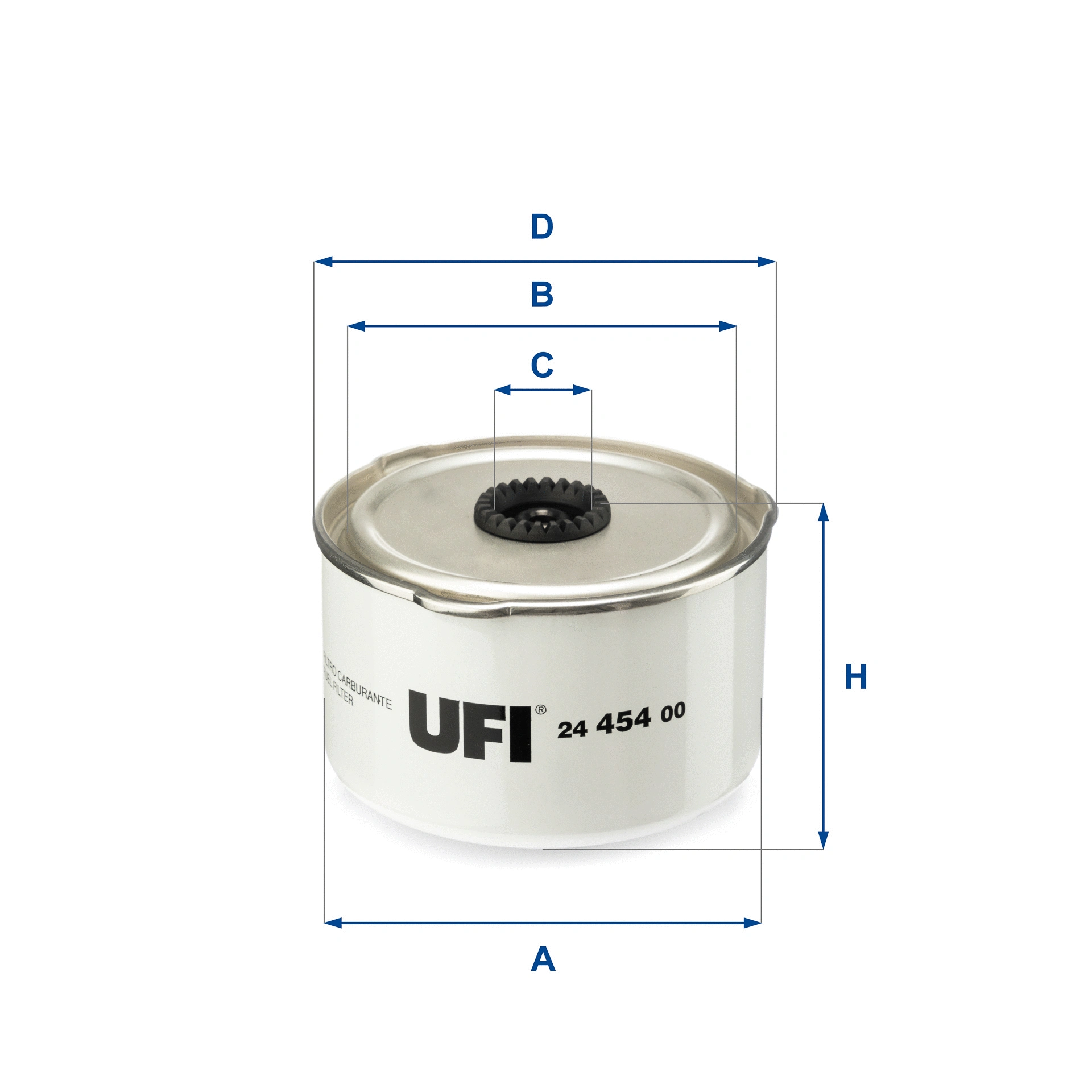 Filtre à carburant UFI 24.454.00