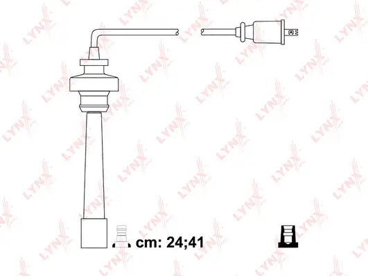 Kit de câbles d'allumage LYNXAUTO SPC5518