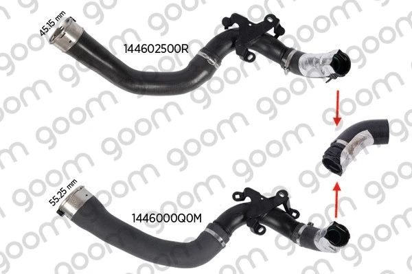 Gaine de suralimentation GOOM AH-0320